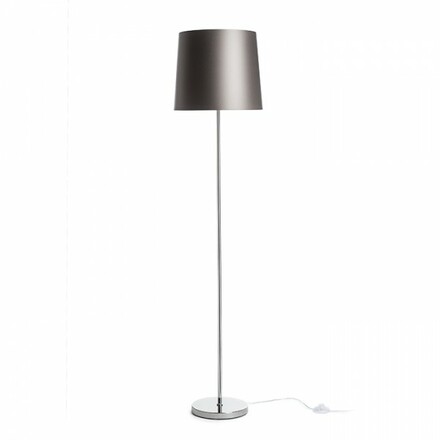 RENDL NYC/CONNY 35 stojanová Monaco holubí šeď/stříbrné PVC/chrom 230V E27 11W R14077