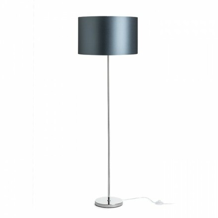 RENDL NYC/RON 40/25 stojanová Monaco petrolejová/stříbrné PVC/chrom 230V E27 11W R14083