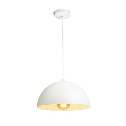RENDL GLADYS 30 závěsná bílá/bílá 230V E27 15W R14107