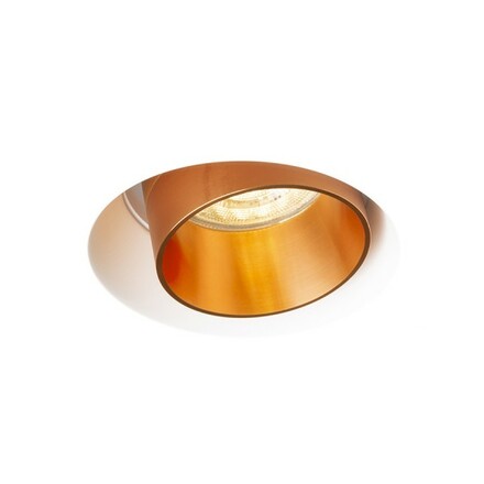 RENDL DAYTONA náklopné svítidlo sádrové/česaná měď 230V GU10 8W R14162