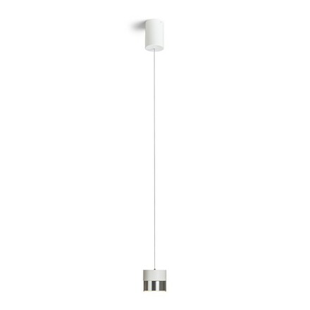 RENDL JUNIPER závěsné svítidlo stahovatelná bílá chrom 230V LED 15W 30° 3000K R14218