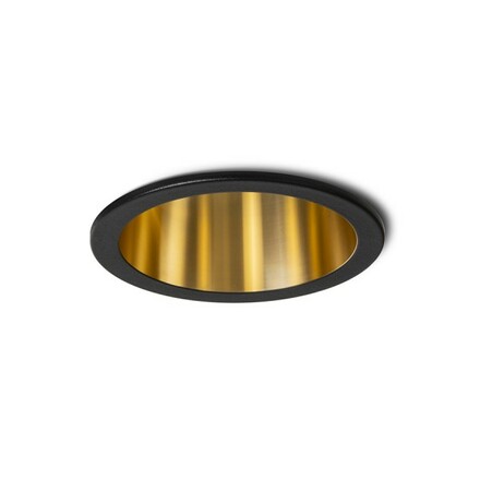 RENDL ORCO zápustné svítidlo černá/zlatá 230V GU10 9W R14259