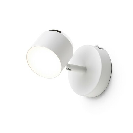 RENDL NOVA I nástěnné svítidlo bílá chrom/mléčný akryl 230V LED 4.2W 3000K R14272