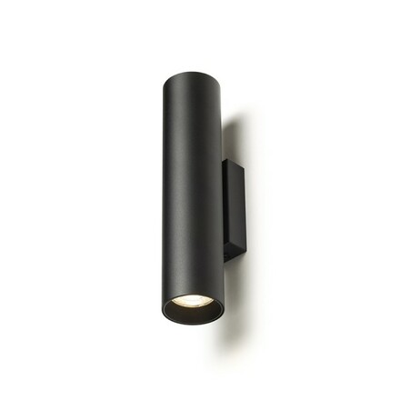 RENDL LUKE nástěnné svítidlo černá 230V GU10 2x7W R14313