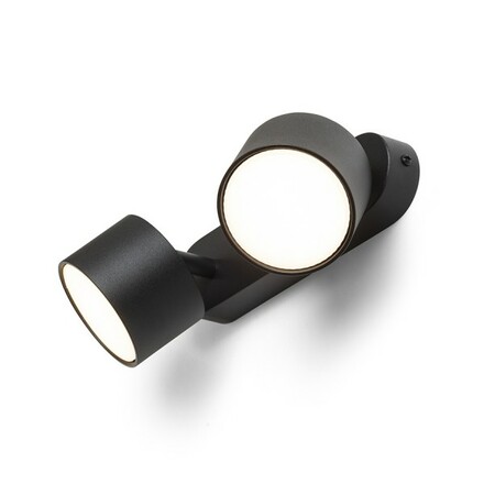 RENDL PIXEL II přisazené svítidlo černá 230V GX53 2x7W R14405