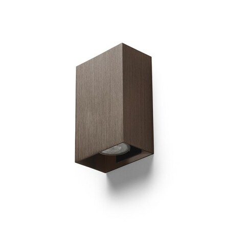 RENDL CAPRI RC nástěnné svítidlo česaný bronz 230V GU10 2x9W R14418