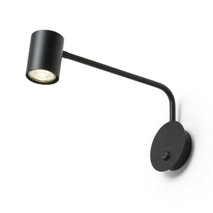 RENDL FILIP lampa s ramenem černá 230V GU10 5W R14486