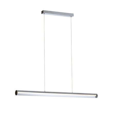 RENDL RIVIER LED I závěsné svítidlo chrom/čirý akryl 230V LED 24W 3000K R14493