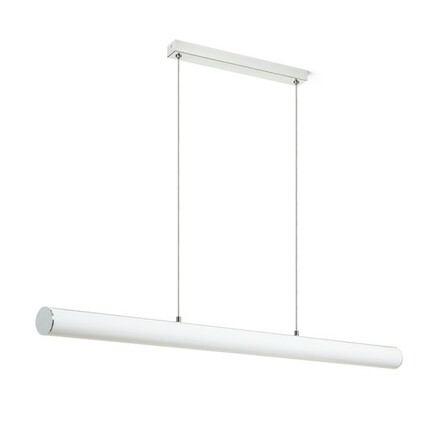 RENDL RIVIER LED I závěsné svítidlo chrom/mléčný akryl 230V LED 24W 3000K R14494