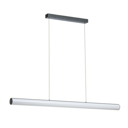 RENDL RIVIER LED I závěsné svítidlo černá/mléčný akryl 230V LED 24W 3000K R14495