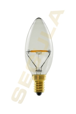 Segula 55250 LED svíčka horizontální vlákno čirá E14 1,5 W (10 W) 90 Lm 2.200 K