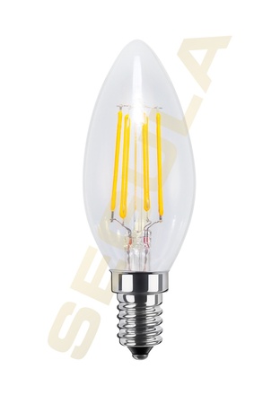 Segula 55313 LED svíčka čirá E14 3,2 W (26 W) 270 Lm 2.700 K