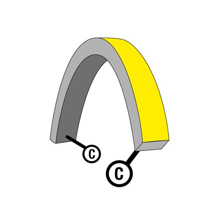 SLC napájení pro NeonFlex 24V Top-Bend Mono C