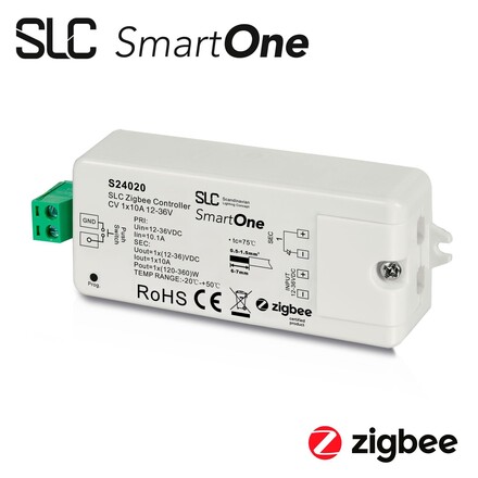 SLC SmartOne Controller 1x10A 12-36V 240W Zigbee /PushDim IP20