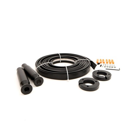 SLC profil SkyLine 11mm PVC široký 12m sada černý