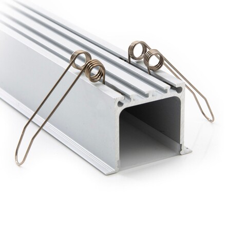 SLC pružiny pro zapuštěný profil B (B2/B4/B6) 4 ks hliník