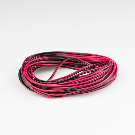 SLC LS kabel 2x0,75mm2 10m červený/černý