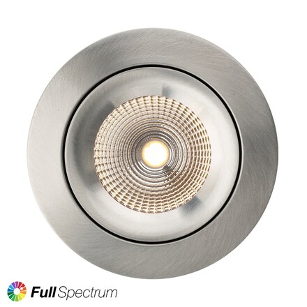 SLC vestavné LED svítidlo One360 Full Spectrum 8 W 220-240 V 3000 K stmívatelné Ra97 IP44 36° hliník