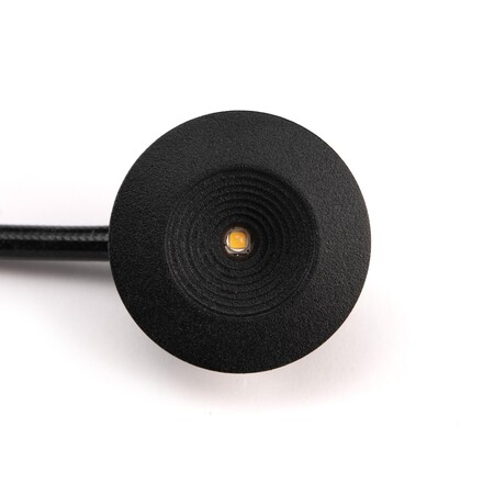 SLC vestavné LED svítidlo MiniOne Fixed 2,1 W 3 V 3000 K stmívatelné IP44 32 mm 100° Ra90 černé