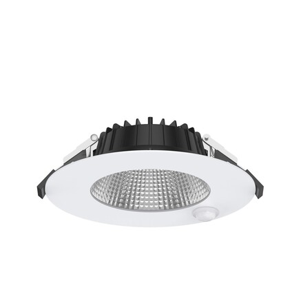 SLC vestavné LED svítidlo Shift pr.160-170 mm bílé 1900lm 3000/4000K Ra80 pohybový senzor PIR IP54 UGR19