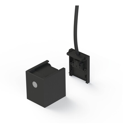 SLC napájení pro LED svítidlo Click 3-pólové PushDim černé IP20