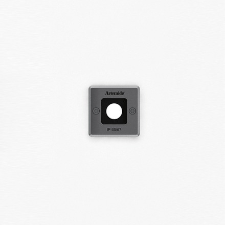 Artemide venkovní LED svítidlo Ego 55 Square 1,5 W 3000K pojezdové