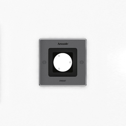 Artemide vestavné LED svítidlo Ego 90 Square 3,5 W 3000K 24° IK10