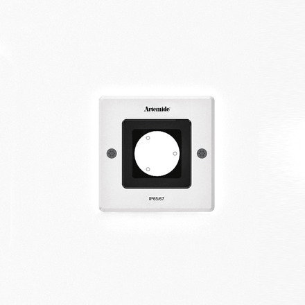 Artemide vestavné LED svítidlo Ego 90 Square 3,5 W 3000K IK10