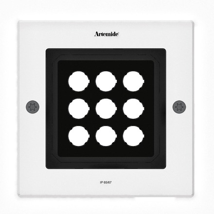 Artemide LED vestavné svítidlo Ego 220 Square 16 W 3000K IK10