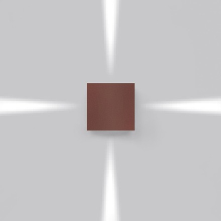 Artemide venkovní nástěnné svítidlo Effetto 14 Square 11 W 220-240 V 3000K 4 úzké paprsky rez