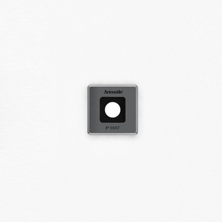 Artemide vestavné LED svítidlo Ego 55 Flat 1,2 W 3000K čtvercové IK10