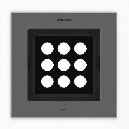 Artemide vestavné LED svítidlo Ego Flat 220 Square 14 W 3000K IK10