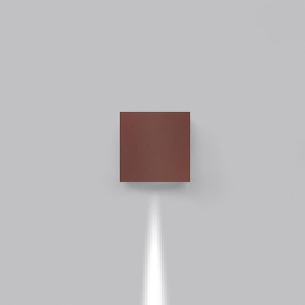 Artemide venkovní nástěnné svítidlo Effetto 14 Square 4,5 W 220-240 V 3000K úzký paprsek rez
