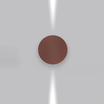 Artemide venkovní nástěnné svítidlo Effetto Round 2 narrow beams 7 W 220-240 V 3000K rez
