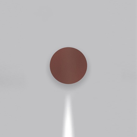 Artemide venkovní nástěnné svítidlo Effetto Round 1 narrow beam 4,5 W 220-240 V 3000K rez