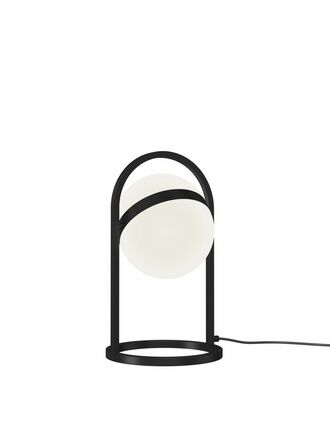 VÝPRODEJ VZORKU WOFI Stolní lampa Avignon 1x 10,5W LED 1100lm 3000K černá 8046-102