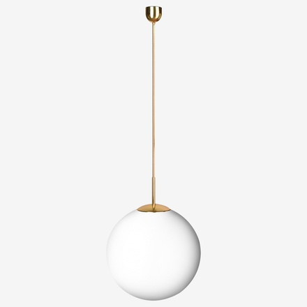 LUCIS závěsné svítidlo POLARIS ZT 61,3W LED 3000K sklo mosaz opál ZT.P3.600.84M DALI2 DALI