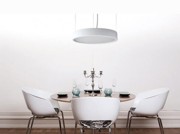 ECO-DESIGN Závěsné svítidlo GABY 60Z LED 59.2W 220-240V 6968lm 3000K, imitace betonu, barva olovo(šedá)+černá patina VÝPRODEJ VZORKU