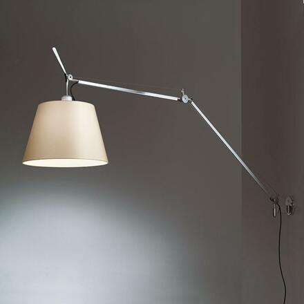 Artemide Tolomeo Mega nástěnná, stolní a stojací lampa LED 2700K - se stmívačem na těle lampy - hliník - tělo lampy bez základny a stínítka 0761W10A