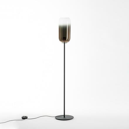 Artemide Gople stojací lampa - černá / bronz 1410360A