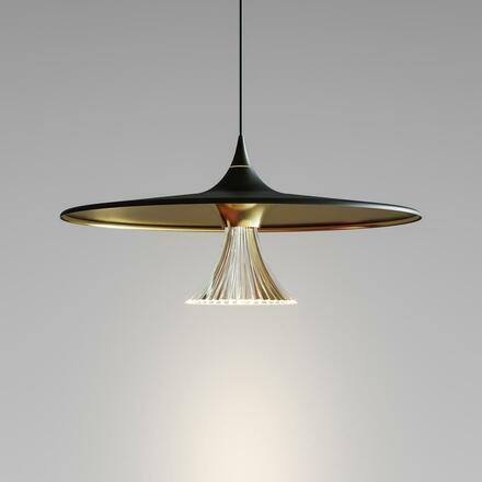 Artemide Ipno závěsné černá / zlatá 1846030A