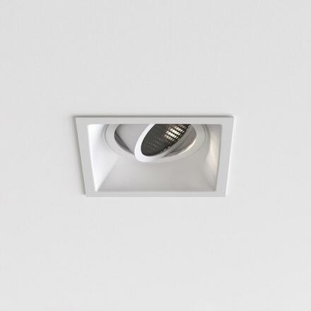 ASTRO downlight svítidlo Minima Slimline Square nastavitelné protipožární 6W GU10 bílá 1249042