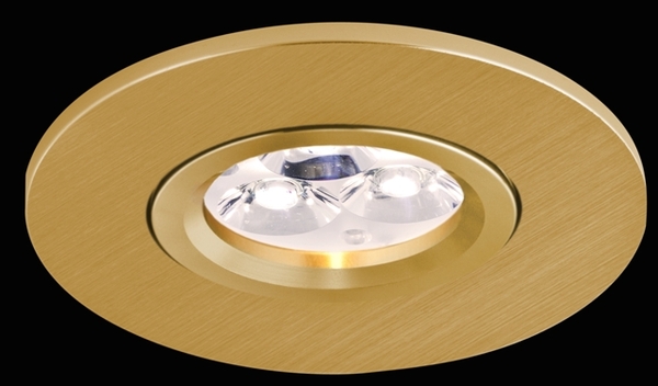 BPM Vestavné svítidlo Aluminio Oro, zlatá, 1x50W, 230V 8101 2017GU