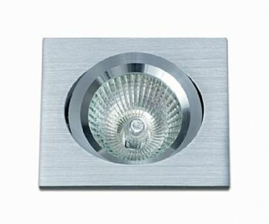 BPM Vestavné svítidlo Aluminio Plata, kartáčovaný hliník 1x50W, 230V 3021GU