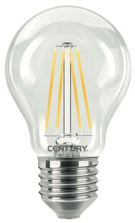 CENTURY LED FILAMENT HRUŠKA ČIRÁ 4W E27 4000K 470Lm 360d 60x105mm IP20 CEN ING3-042740