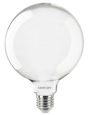 CENTURY LED FILAMENT GLOBE 125mm SATÉN 16W E27 3000K 2300Lm 360d 125x174mm IP20