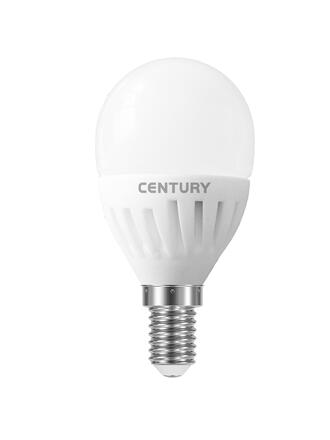 CENTURY LED MINI GLOBE ONDA 8W E14 3000K 806Lm 200d 45x87mm IP20 CEN ONH1G-081430