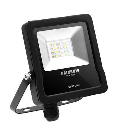 CENTURY RAINBOW LED Floodlight 10W  RGB IP65 + dálkový ovladač