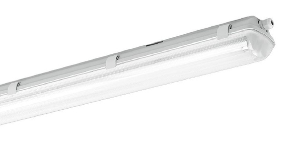 CENTURY LED prachotěs SUPREMA-R s LED 2x18W 1200mm 4000K 3400lm CB IP65