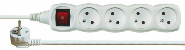 EMOS Prodlužovací kabel s vypínačem 4 zásuvky 10m 1902141000